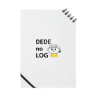 DEDE no LOGの黄色の服のでで ノート