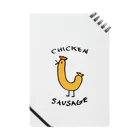 MichWich DesignのChicken Sausage Notebook