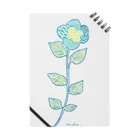  midoriのblueflower Notebook