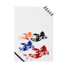 メイジポンポコのuchino_goldfish_multicolor Notebook