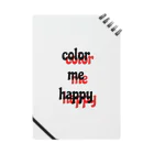 nishida555のcolor me happy Notebook