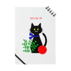 catdaylife.の猫の日暮らしのラッキーくん Notebook