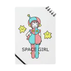 HaRuMiTiのspace girl Notebook