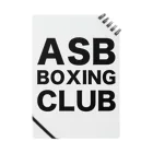 ASB boxingclub SHOPのASB BOXING CLUBのオリジナルアイテム ノート