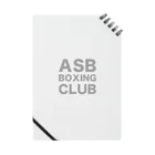 ASB boxingclub SHOPのASB BOXING CLUBのオリジナルアイテム！ ノート