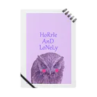 MY LONELY SPACEのCutie Owl （フクロウ） Notebook
