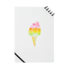 サーチーズのグラフィックice-cream cone Notebook