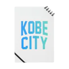 JIMOTO Wear Local Japanの神戸市 KOBE CITY Notebook