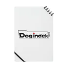 Dog indexのインデックスロゴ ノート