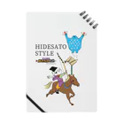 藤原秀郷と百目鬼と大百足グッズのHIDESATO　STYLE Notebook