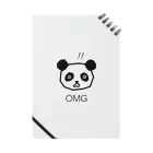 oofuchiのOMG-panda （オーマイガー！パンダ） Notebook