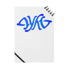 JuggernautCheerのAcroyoyogis Logo Notebook