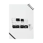 ねこまちランドのねこ文字　ニャ Notebook