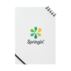 Springin’®オフィシャルショップのSpringin’ ロゴマーク Notebook