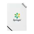 Springin’®オフィシャルショップのSpringin’ ロゴマーク Notebook