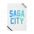 JIMOTOE Wear Local Japanの佐賀市 SAGA CITY Notebook