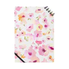 VICTORIA DesignのLADY FLOWER PASTEL ノート