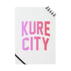 JIMOTOE Wear Local Japanの呉市 KURE CITY Notebook