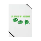 カッパ小屋１号の七​転​八​起​(​緑​g​r​e​e​n​) Notebook