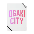 JIMOTO Wear Local Japanの大垣市 OGAKI CITY ノート