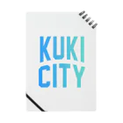 JIMOTOE Wear Local Japanの久喜市 KUKI CITY Notebook