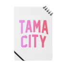 JIMOTOE Wear Local Japanの多摩市 TAMA CITY Notebook