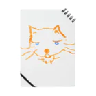 ライト・ケアのショップのオレンジ色の猫 ねこっと Notebook