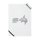 jaws_festa_tokaidoのPOLY_SHARK(black) Notebook