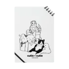 Cutie x Cutie Vancouverのバンクーバーの猫たち Notebook