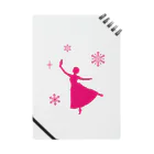 Joyaux de Balletのロゴ無しクララちゃん ノート