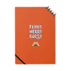 165の店のLOGO A　【FUNNY MERRY PARTY】 Notebook