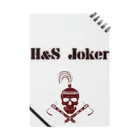 H-S_Jokerのロゴアイテム ノート