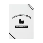 onehappinessのONEHAPPINESS　ヨークシャーテリア ノート