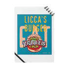 Licca's Lickのリッカーズバーガーeat ノート