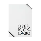 1.6のお店のDEER KICK LABO　オリジナルグッズ Notebook