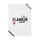 Play! Rugby! のPlay! Rugby! Position 6 FLANKER Notebook