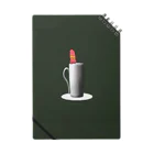 Danke Shoot Coffeeのタコさんウインナーコーヒー Notebook