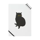 Kuwazuru’s Shopの黒猫クロちゃん Notebook