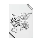 nidan-illustrationの"The STONE AGE" #1 Notebook