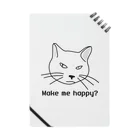 にこらい島のMake me happy? cat ノート