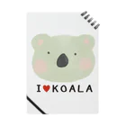 イラストレーター yasijunのＩはーとＫＯＡＬＡ ノート