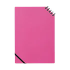 hueの日本の伝統色 0033 躑躅色 つつじいろ Notebook