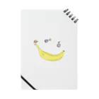 ホームタウンスター　Hometown Star のバナナスマイリー　Banana Smiley Notebook