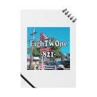 ストリートファッションはEighTwOne-821-(えいとぅーわん はちにーいち)のEighTwOne‐821-LOGO ノート