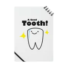 ゴロニャーのダサT屋さんのよい歯の日　トゥース！ #歯科医 に売れています。 ノート