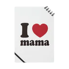 キッズモード某のI love mama ノート