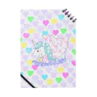 MELTY SUGAR POPのMELTY SUGAR POPユニコーン Notebook