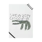 sotagogoのsaltwater crocodile Notebook