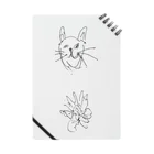 KURONECORDのねこさんが描いた猫　3 ノート