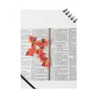 Yuu LaboratoryのTatting Lace Cross Bookmark|Orange ノート